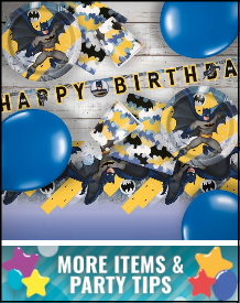 Batman Party Supplies, Decorations, Balloons and Ideas